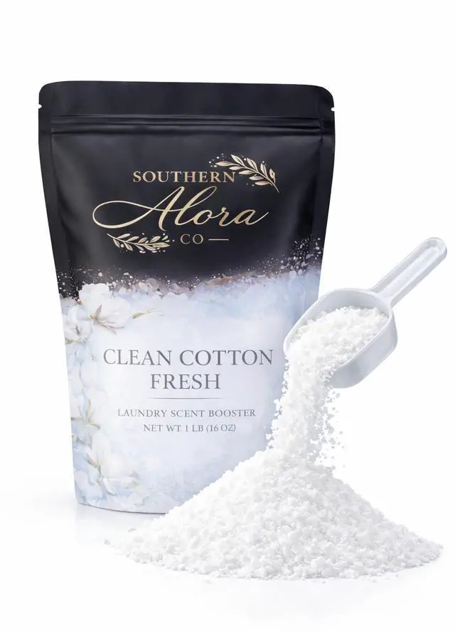 Main image of Laundry Scent Booster Powder, Clean Cotton Fresh
