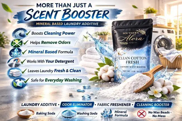 Alt view image 4 of 7 - Laundry Scent Booster Powder, Clean Cotton Fresh