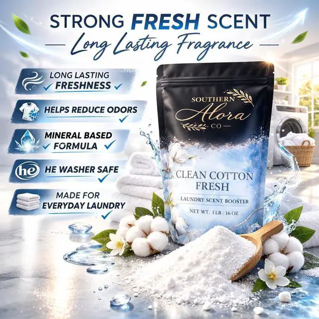 Alt view image 5 of 7 - Laundry Scent Booster Powder, Clean Cotton Fresh