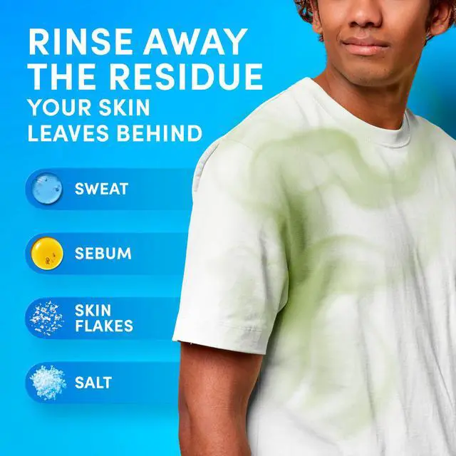 Alt view image 5 of 7 - Rinse Laundry Odor Remover, Cool Cotton Scent, 48 fl oz, Fabric Softener And Laundry Odor Removal Rinse, Fights Odors At The Source, HE Compatible