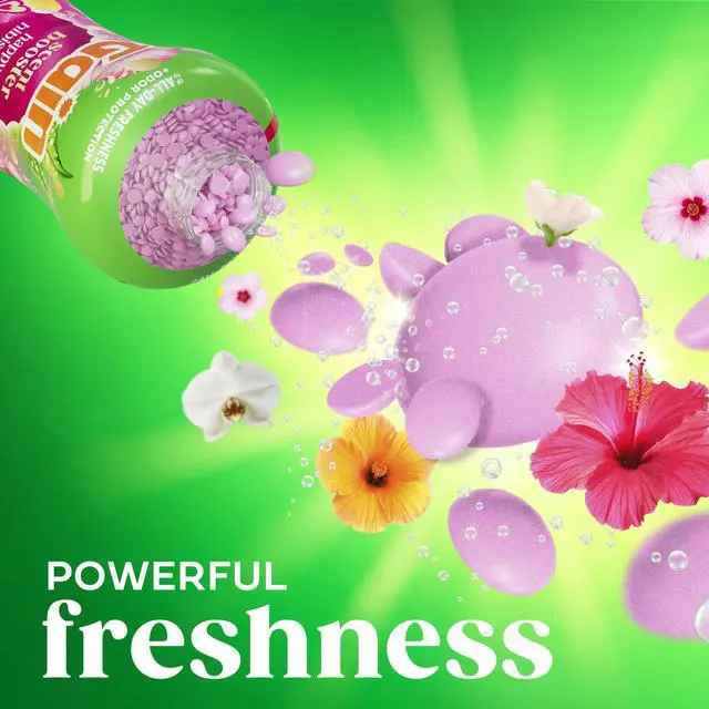 Alt view image 7 of 7 - In-Wash Laundry Scent Booster Beads Long-Lasting Fresh Scent Beads All Day Freshness and Odor Protection, Happy Hibiscus Scent, 24 oz (Packaging May Vary)