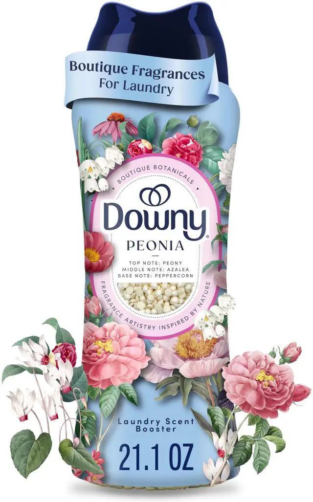 Main image of Boutique Botanicals In Wash Laundry Scent Booster Beads, Boutique Fragrances inspired by the Artistry of Nature, PEONIA Scent, 21.1 oz