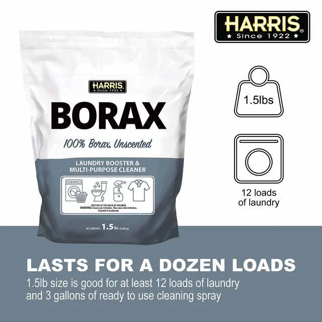 Alt view image 2 of 6 - Borax Powder Hard Water Laundry Booster and Powerful Multi-Purpose Cleaner, 1.5lb (Unscented)