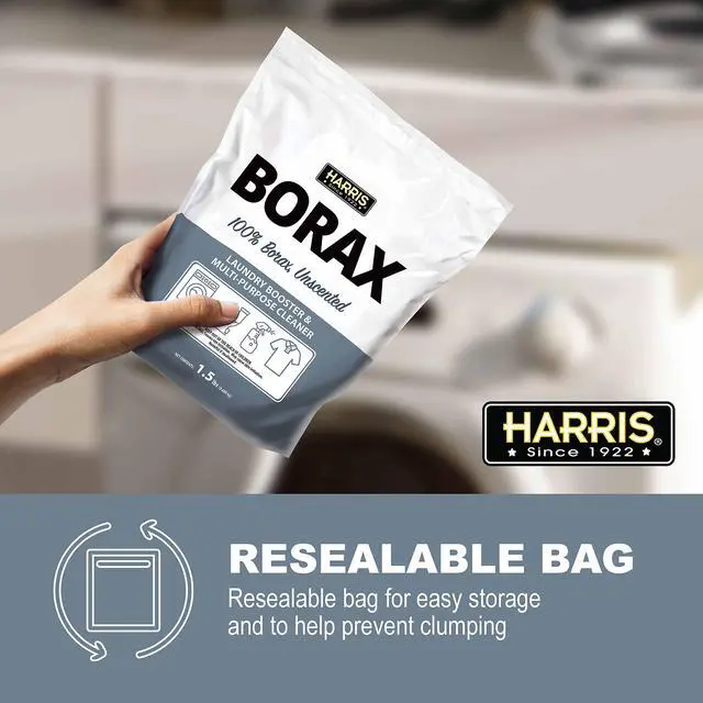 Alt view image 6 of 6 - Borax Powder Hard Water Laundry Booster and Powerful Multi-Purpose Cleaner, 1.5lb (Unscented)