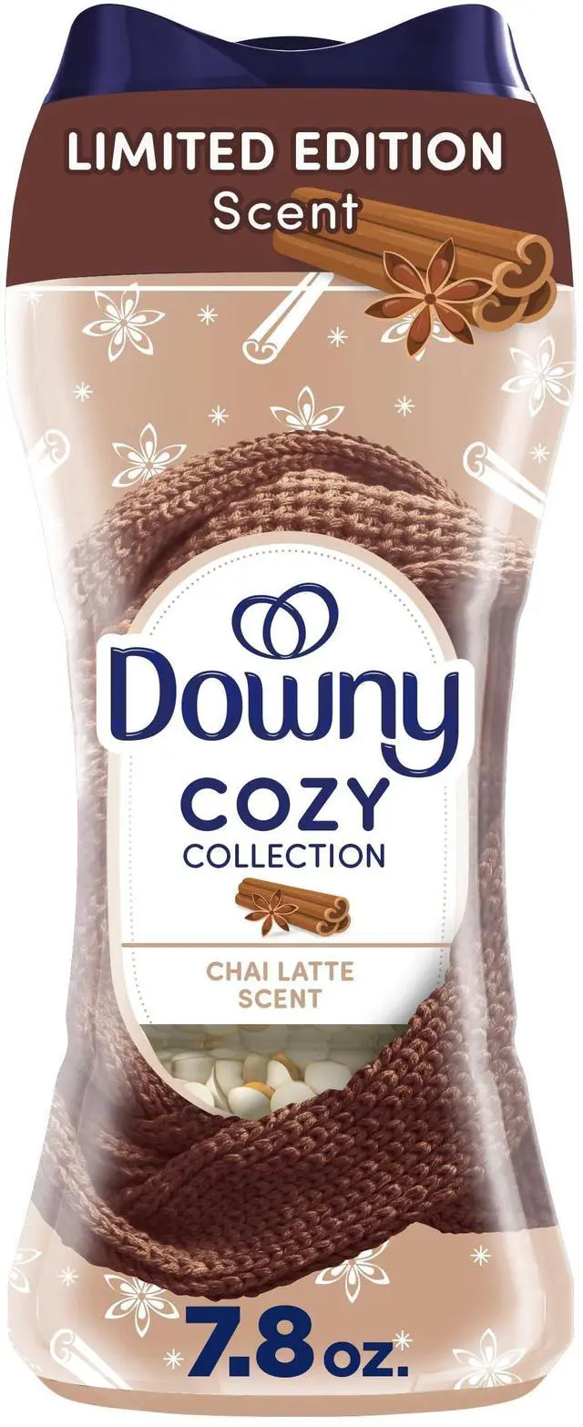 Main image of Cozy Collection In-Wash Laundry Scent Booster Beads, Chai Latte Scent, 7.8 oz, Limited Edition Laundry Beads