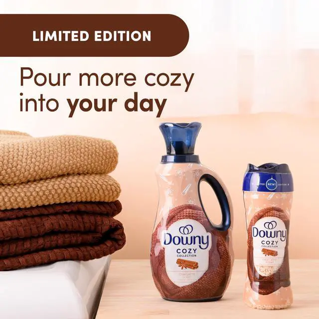 Alt view image 6 of 6 - Cozy Collection In-Wash Laundry Scent Booster Beads, Chai Latte Scent, 7.8 oz, Limited Edition Laundry Beads