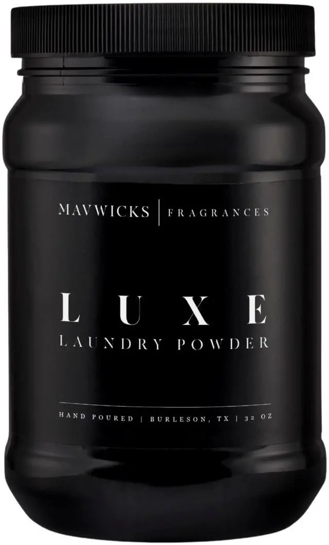 Main image of - Luxury Laundry Detergent Powder (Luxe) 32 Oz Concentrated for Tough Stains and Odors, For All Washing machine types Gentle on Fabrics