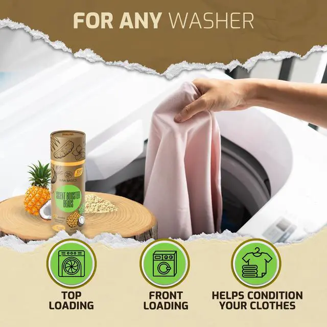 Alt view image 7 of 7 - Laundry Scent Boosters, Tropical Aroma - Washer Beads and Deodorizer Supplies - Fragrance Essentials for All Fabric - Scented Bulk Odor Eliminator and Clothes Refresher - Long Lasting Smell Remover