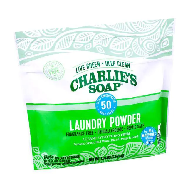 Alt view image 4 of 7 - Powder (50 Loads, 1 Pack) Hypoallergenic Deep Cleaning Washing Powder Detergent Eco-Friendly, Safe, and Effective
