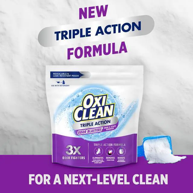 Alt view image 2 of 7 - Triple Action Odor Blasters and Stain Remover Powder, 6.5 lbs