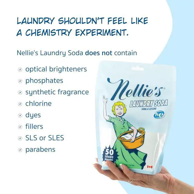 Alt view image 3 of 5 - Laundry Soda | Fragrance-Free Powder Laundry Detergent | 50 Loads