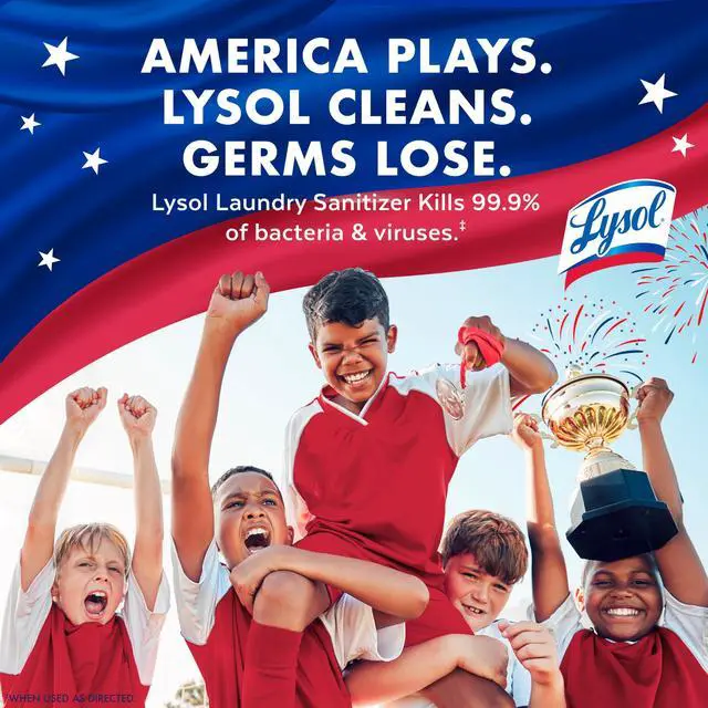 Alt view image 2 of 7 - Disinfectant Laundry Sanitizer & Scent Booster, Laundry Detergent Additive, Color Safe Bleach Alternative, Laundry Odor Eliminator, Kills Bacteria & Viruses, Crisp Linen Scent, 41 Fl Oz Liquid