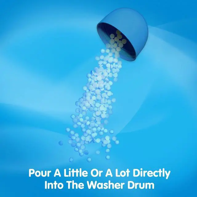 Alt view image 3 of 7 - Scent Shakes in-Wash Scent Booster Beads, Blue Sparkle, 9 Ounce (Pack of 4)