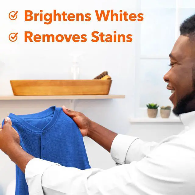 Alt view image 3 of 7 - Powder Laundry Detergent with Bleach, Original Scent, 89 Loads, 129 oz