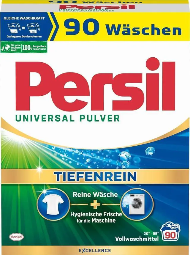 Main image of Universal Detergent Powder (90 Loads | 11.9 lbs | 5.4 kg) - All-in-one Solution For Deep Clean Laundry And Freshness For The Machine