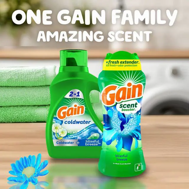 Alt view image 7 of 7 - In-Wash Laundry Scent Booster, Blissful Breeze Scent, 24.0 OZ, Fresh Extender + Odor Protection