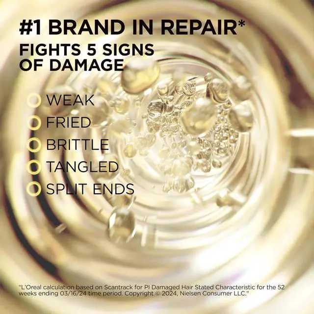Alt view image 5 of 7 - Elvive Total Repair 5 Damage-Erasing Balm Mask, Rinse-Out Hair Treatment, 8.5 fl oz (Packaging May Vary)