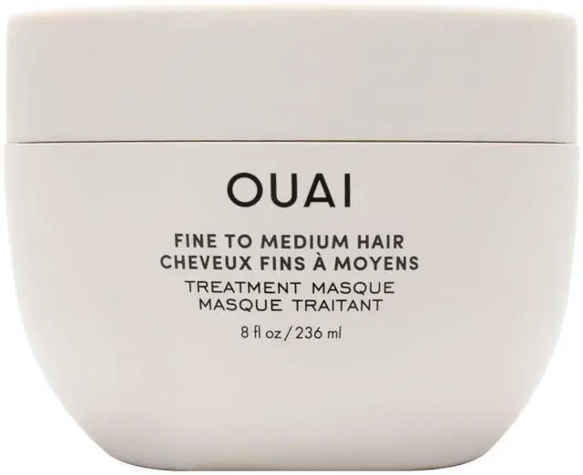 Main image of Fine to Medium Hair Treatment Mask - Lightweight Deep Conditioning Hair Mask with Shea Butter, Keratin & Panthenol - Helps Hydrate, Fight Frizz, Strengthen & Repair Damage (8 oz)