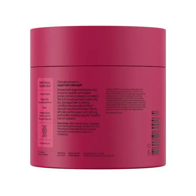 Alt view image 2 of 7 - Therapy Session Deep Conditioning Hair Mask with Vegan Protein, Jojoba Oil + Argan Oil - Hydrate, Soften + Repair Hair Strength - Sulfate Free - Warm Vanilla Scent - 13.5 fl oz