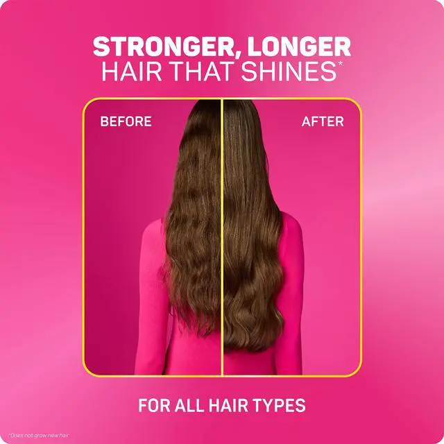 Alt view image 5 of 7 - Deep Conditioning Hair Mask for Dry & Damaged Hair, Grow Long Biotin - Argan Oil, Caffeine & Keratin Anti-Frizz Leave-In Repair Treatment For Split Ends & Breakage