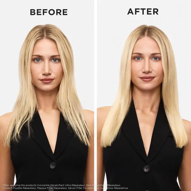 Alt view image 4 of 7 - Premiere Anti-Breakage Mask - For Breakage & Damaged Hair, Repairs Bonds & Removes Calcium Build-Up, With Glycine and Peptides, 7x Smoother Hair, 6.8 Fl Oz
