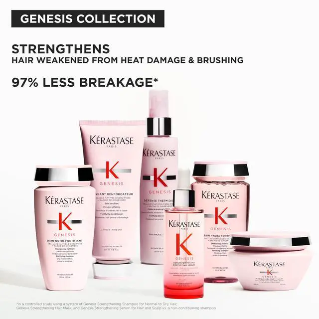 Alt view image 7 of 7 - Genesis Hair Mask | Anti-Breakage & Strengthening For Weak or Damaged Hair | Nourishes, Detangles, and Hydrates Hair | For Weakened Hair | Masque Reconstituant | 6.8 Fl Oz