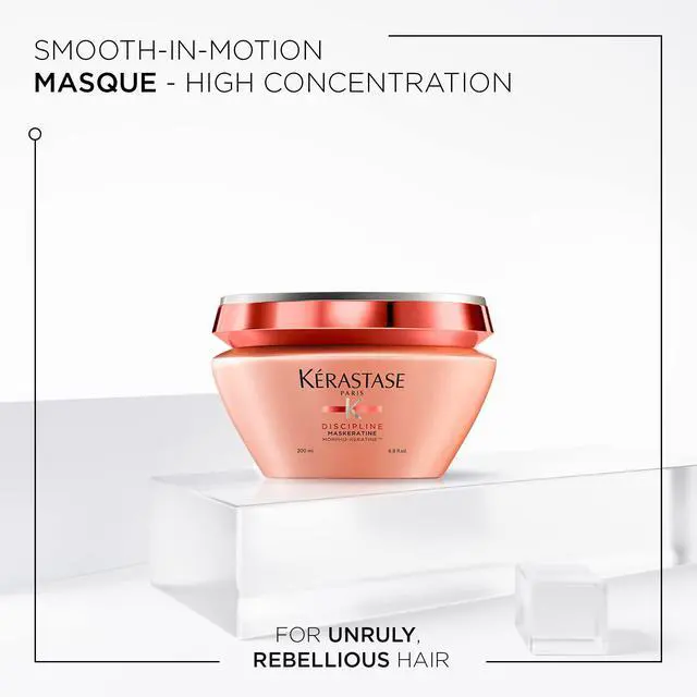 Alt view image 2 of 6 - Discipline Maskeratine Hair Mask, Restorative Anti-Frizz Mask, Heat Protectant & Maintains Hair Health with Morpho-Keratine and Softening Agents for All Hair Types, 6.8 Fl Oz