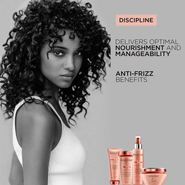 Alt view image 3 of 6 - Discipline Maskeratine Hair Mask, Restorative Anti-Frizz Mask, Heat Protectant & Maintains Hair Health with Morpho-Keratine and Softening Agents for All Hair Types, 6.8 Fl Oz