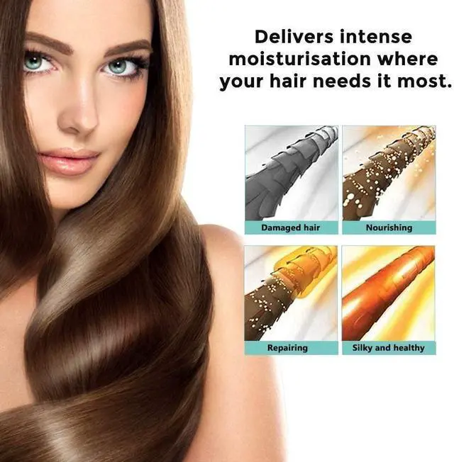 Alt view image 5 of 7 - Keratin Hair Mask,Keratin Hair Treatment 250g Hair Mask for Dry Damaged Hair,Deep Conditioning Hair Treatment Mask Repair Treatment Damage Hair Root,Natural Deep Conditioner Hydrating Hair Care Gifts