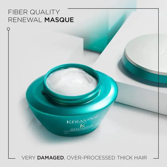 Alt view image 2 of 7 - Resistance Therapiste Hair Mask, Repairing Cream for Weak, Over-Processed and Damaged Hair, Strengthens and Deeply Nourishes, Protects Against Breakage, 6.8 Fl Oz