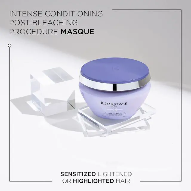 Alt view image 2 of 7 - Blond Absolu Cicaextreme Conditioning Hair Mask For Weak & Sensitized Hair Post-Bleaching - Repairs and Nourishes Damaged and Split Ends With Hyaluronic Acid & Edelweiss Flower, 6.8 Fl Oz