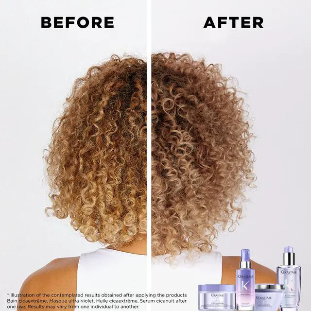 Alt view image 4 of 7 - Blond Absolu Cicaextreme Conditioning Hair Mask For Weak & Sensitized Hair Post-Bleaching - Repairs and Nourishes Damaged and Split Ends With Hyaluronic Acid & Edelweiss Flower, 6.8 Fl Oz