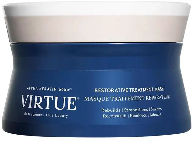 Main image of Restorative Hair Mask Treatment for Damaged Hair with Keratin and Baobab Seed Oil, Safe for All Hair Types, Color Safe