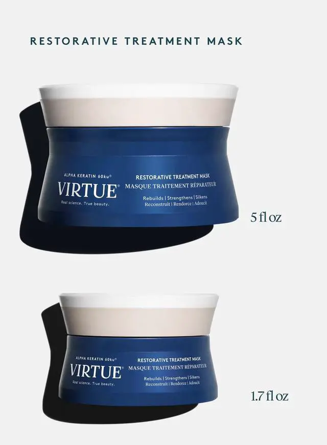 Alt view image 5 of 7 - Restorative Hair Mask Treatment for Damaged Hair with Keratin and Baobab Seed Oil, Safe for All Hair Types, Color Safe