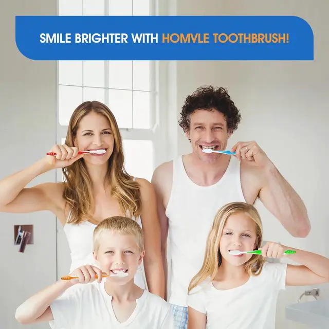 Alt view image 5 of 6 - 100 Packs Prepasted Disposable Toothbrush - Bulk Toothbrushes Individually Wrapped, for Travel Toothbrush Toiletries, OCC, Airbnb, Dentist, Office/4 Colorful