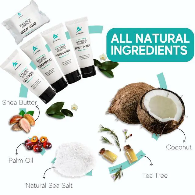 Alt view image 5 of 7 - 90 Piece Hotel Soap & Bulk Toiletries - Travel Essentials for BnB Hosts & Guests - Hotel Shampoo & Conditioner Supplies for Guests, Hotel Toiletries Bulk Set, Mini Bulk Travel Size Toiletries