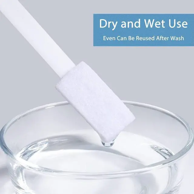 Alt view image 5 of 7 - 40Pcs Disposable Crevice Cleaning Brushes for Small Spaces, Detail Gaps Scrub Cleaner Brush Set for Toilet Bowl Corner, Household Cleaning Tool Supplies for Window Track, Door Grooves, Vent Fan