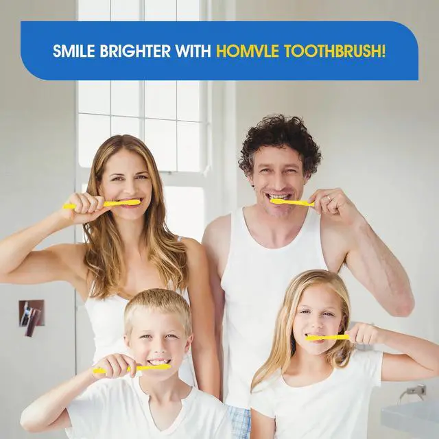 Alt view image 5 of 6 - Disposable Toothbrushes with Toothpaste - 100 Packs Individually Wrapped Travel Toothbrushes Bulk, Medium Soft Bristles, Perfect for Travel Size Toiletries, OCC, Airbnb, Dentist, Office