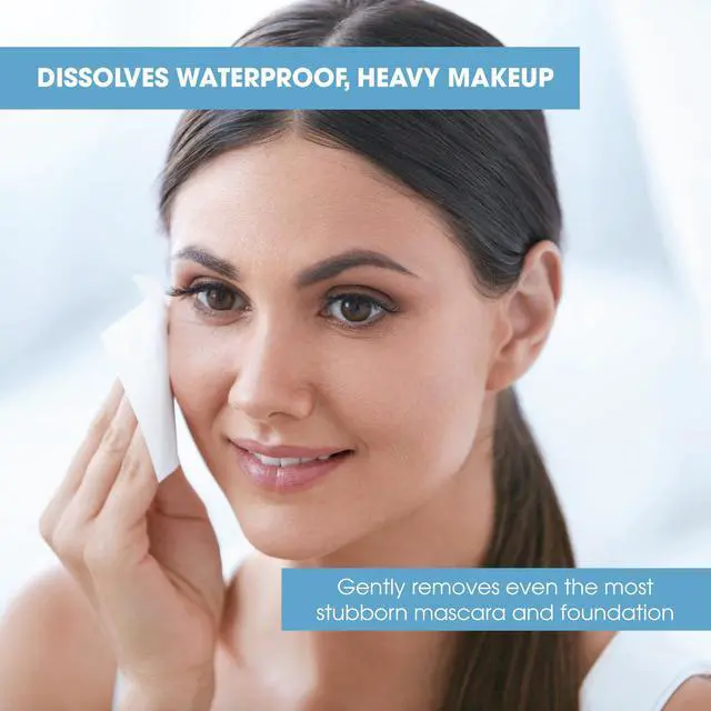 Alt view image 2 of 7 - Makeup Remover Wipes, Alcohol Free Facial Cleansing with Vitamin E, Case of 50 Face Wipes