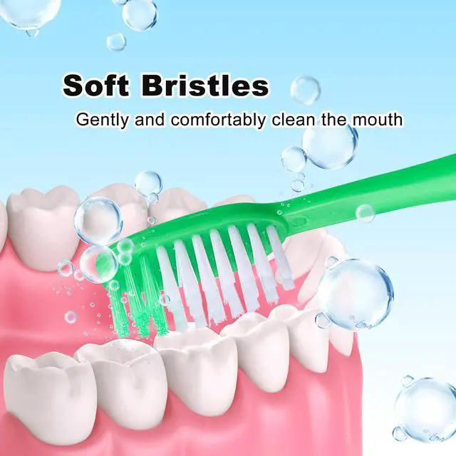 Alt view image 7 of 7 - 200pcs Disposable Toothbrushes with Toothpaste,Single Use Toothbrush with Toothpaste Individually Wrapped Disposable Travel Toothbrushes Kit Bulk for Homeless,Hotel,Guests(5 Colors)