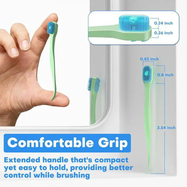 Alt view image 2 of 7 - Disposable Toothbrush with Pre-pasted Toothpaste | Travel Size Toiletries