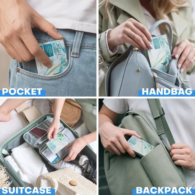 Alt view image 6 of 7 - Disposable Toothbrush with Pre-pasted Toothpaste | Travel Size Toiletries