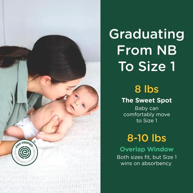 Alt view image 5 of 7 - Our Diapers | The First EWG Verified & Microbiome-Friendly Diaper | Size NB (<10 lbs) 32 Count | 12-Hour Leak Protection | Made with Organic Cotton & Plant-Derived Materials | Totally Chlorine Free