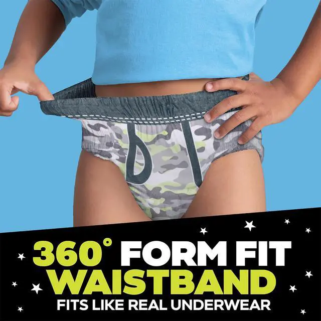 Alt view image 7 of 7 - Boys Bedwetting Nighttime Underwear, Size L Pull Ups for Boys (64-95+ lbs), 68 Count, Training Pants, Overnight Underwear Kids, Ultra Absorbent, Hypoallergenic
