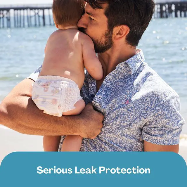 Alt view image 5 of 7 - Premium Swim Diapers I Affordable and Eco-Friendly Disposable Swim Dipes for Babies and Kids I Size Medium