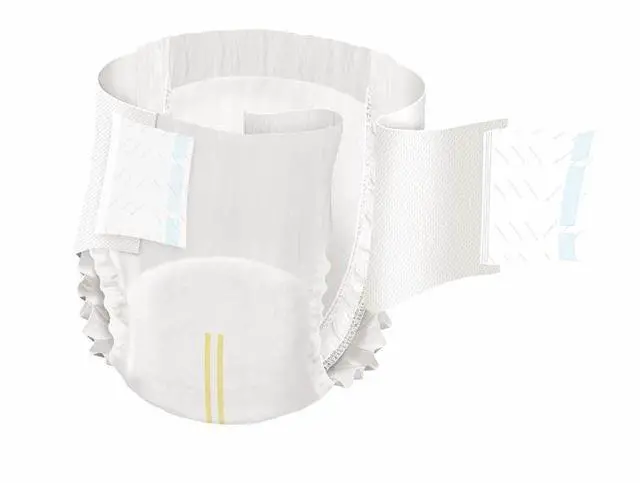 Alt view image 4 of 5 - FitRight Extended Wear Stretch Briefs, Overnight Adult Diapers with Tabs, Size 2 (Bag of 20)