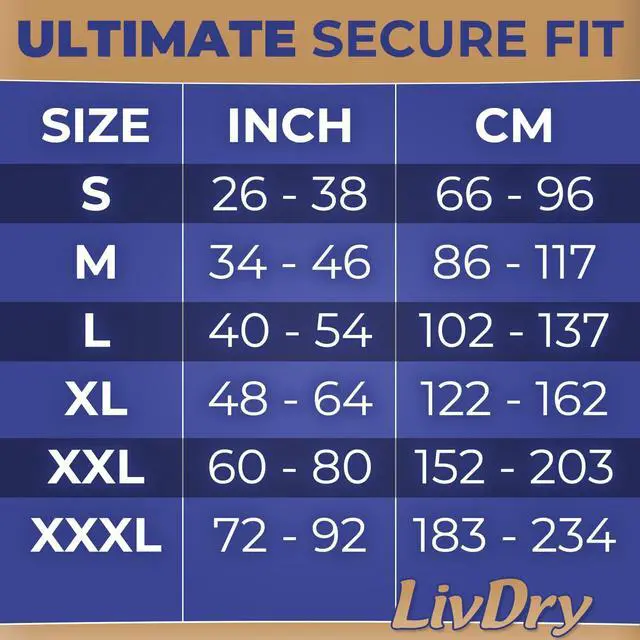 Alt view image 5 of 7 - Ultimate Adult Incontinence Underwear, Max Absorbent Adult Diapers with Leak Protection, Medium, 17-Pack
