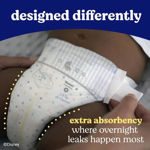 Alt view image 2 of 7 - Overnites Size 6 Overnight Diapers (35+ lbs), 42 Ct, Packaging May Vary