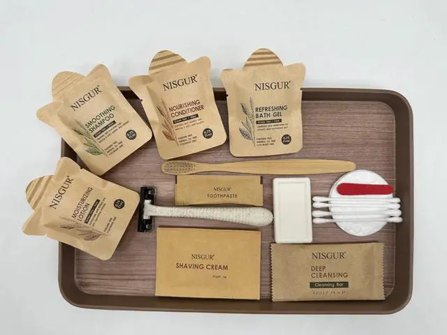 Alt view image 5 of 5 - Disposable Toothbrush with Toothpaste Kit 100 Pack Bamboo Toothbrush with Pre-Pasted Set Eco and Non Plastic Individually Wrapped Hotel Supplies and Toiletries for Guests