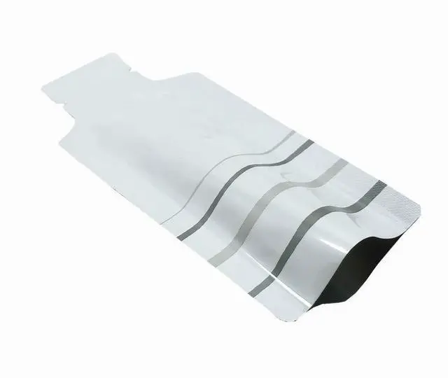 Main image of 100 Pack 1.97x4.3inch White Heat Seal Sample Mylar Packets for Travel | Empty Disposable Bags, for Portable Toiletries, Liquid Shampoo Container, Single Serving Coffee Powder Condiments Storage